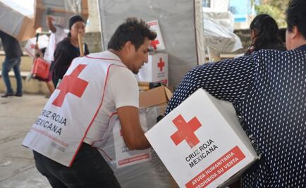 Cruz Roja entrega más de 7 ton de ayuda a afectados por sismos en Morelos