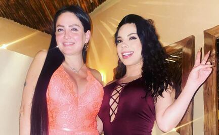 Lizbeth Rodríguez comparte románticas fotos con Celia Lora