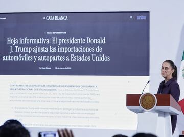 Sheinbaum: Vamos a dar una respuesta integral a los aranceles de EU; destaca acuerdo tras 25% de impuestos a autos importados
