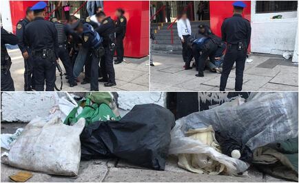 Indigente aprovecha desalojo por sismo en CDMX para asaltar a trabajador