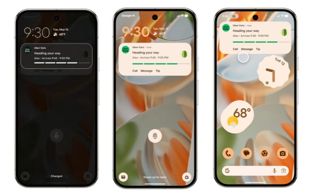 Live Updates la nueva forma de recibir actualizaciones de tus apps en las notificaciones. Foto: Blog Google