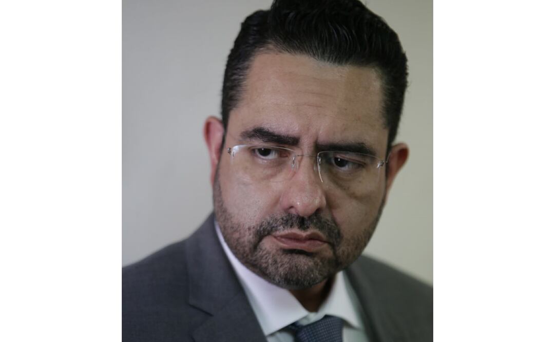 Rodrigo Osorio, agente del Ministerio Público Fepade. (FOTO: Mario Arturo Martínez. EL UNIVERSAL)
