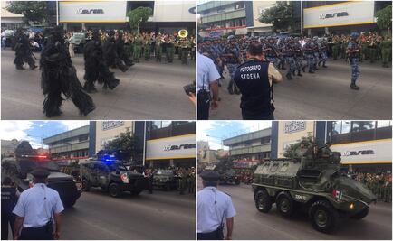 Grupos élite del Ejército exhiben poder de fuerza en Sinaloa