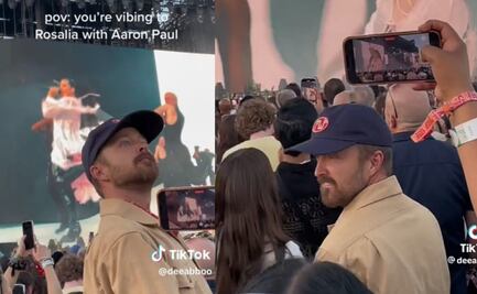 TikTok: Captan a Aaron Paul de Breaking Bad bailando “Bizcochito” de Rosalía en Coachella