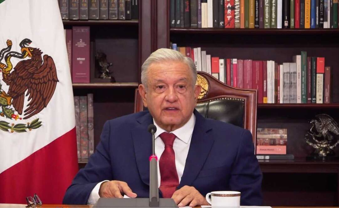 Ante presidentes y jefes de Estado, López Obrador expuso los avances de su gobierno para cumplir con dicho objetivo. Foto: captura de pantalla