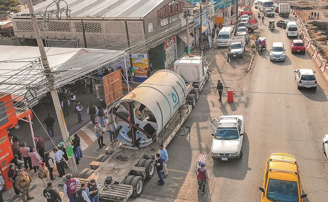 El colector Solidaridad podrá desalojar 7 mil litros de agua. Foto: ESPECIAL