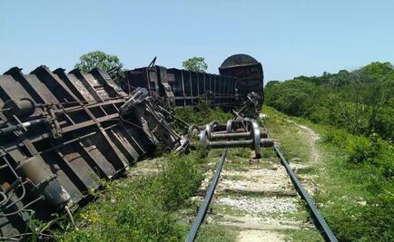 "La Bestia" se descarrila; no se reportan heridos