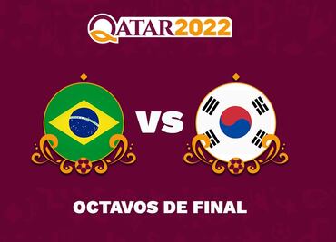 Brasil vs Corea del Sur, EN VIVO - Octavos de final de Qatar 2022