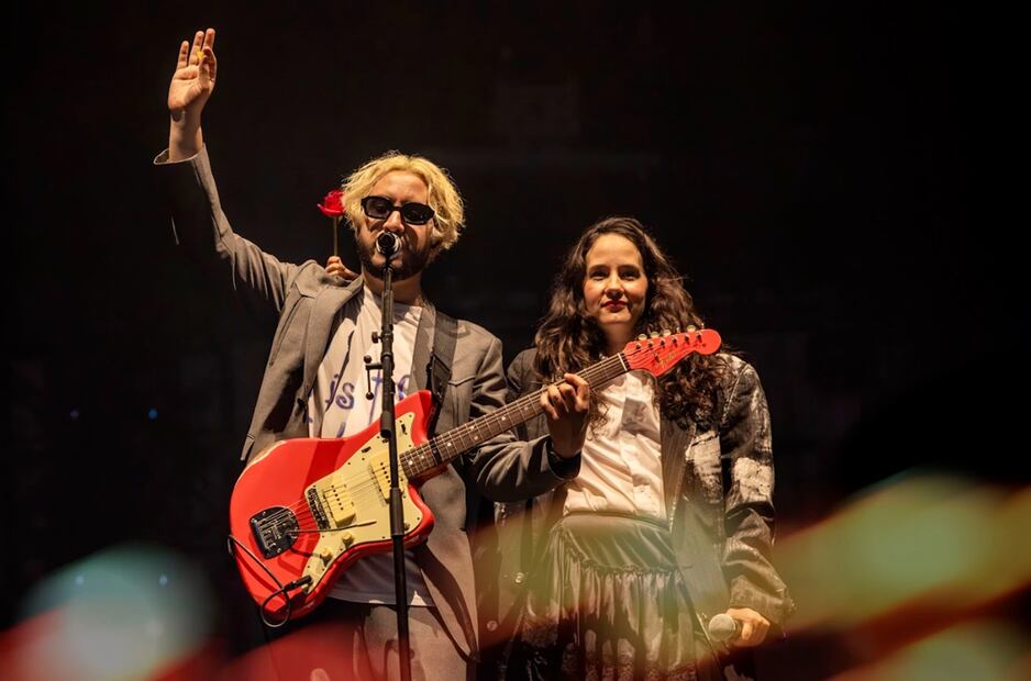 Little Jesus en su presentación en el Palacio de los Deportes, sabádo 26 de julio 2025.
Foto: Lulú Urdapilleta / OCESA, cortesía