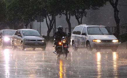 Llueve en 6 delegaciones de CDMX