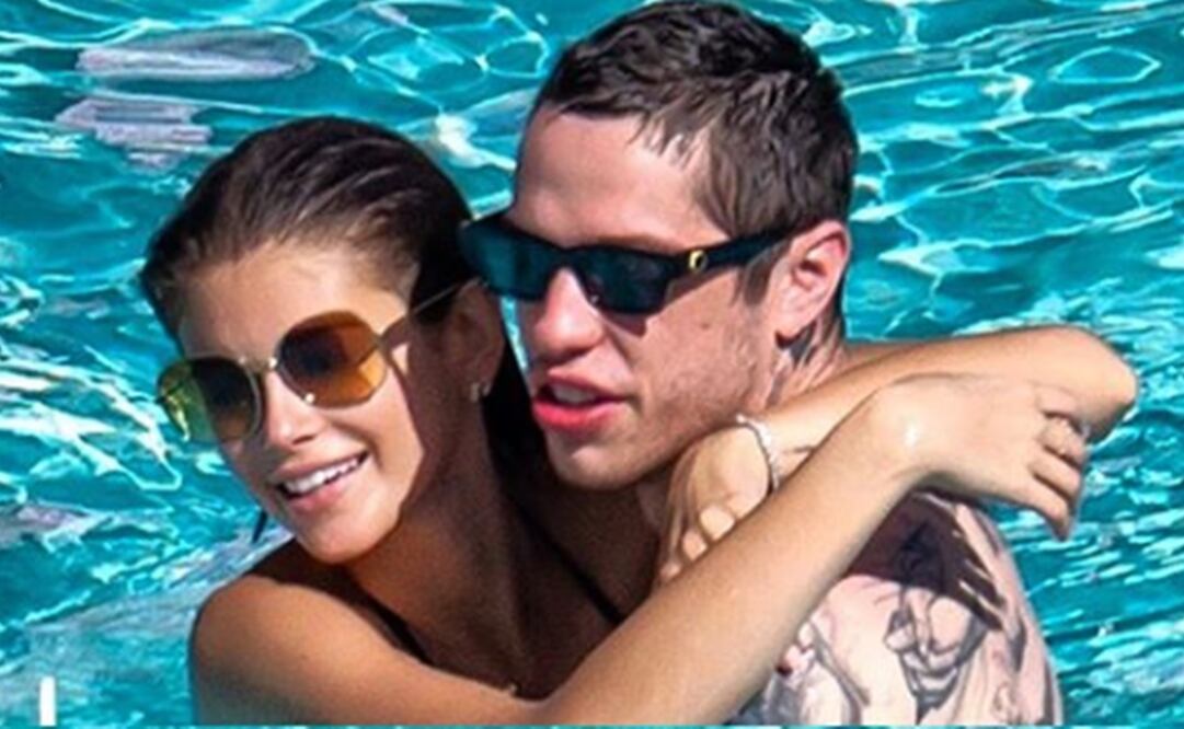 Kaia Gerber y Pete Davidson demostraron su amor. Foto tomada de Instagram