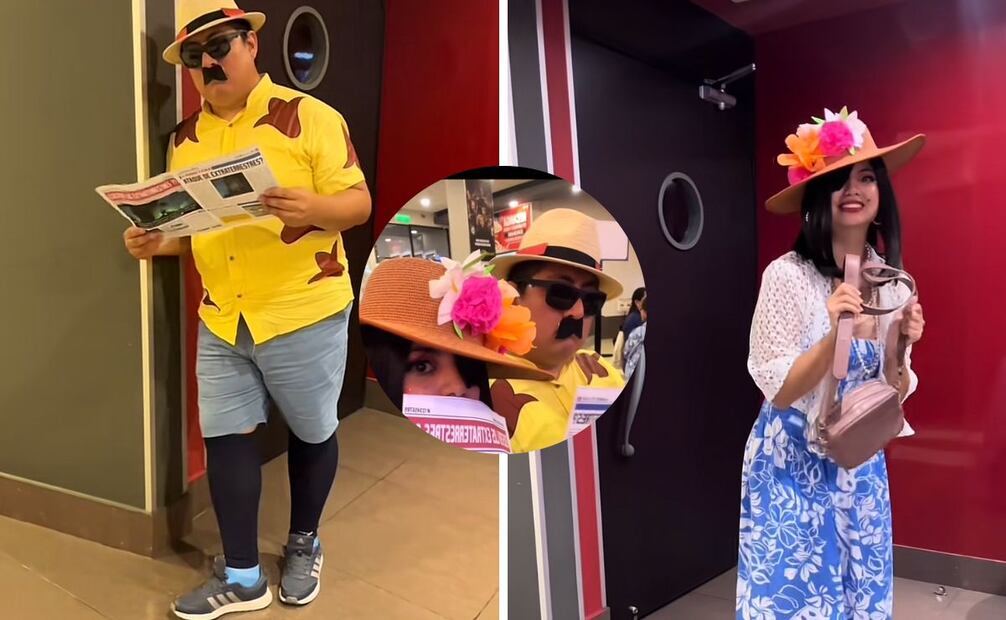 Un par de jóvenes conquistaron las redes sociales luego de asistir disfrazados de Jumba y Pleakley, personajes del universo de Lilo & Stitch, al estreno del live action.
Foto: Captura de pantalla en TikTok