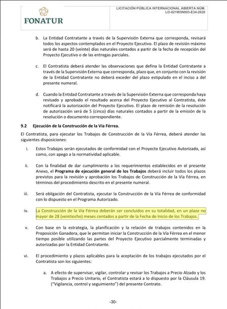 Los imposibles plazos políticos del Tren Maya