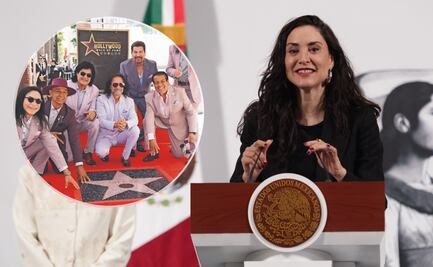 Cultura felicita a Los Bukis por su estrella en el Paseo de la Fama de Hollywood; avanza "México Canta" con productor de Michael Jackson