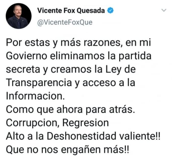 Tunden a Fox en redes por escribir "govierno" en Twitter