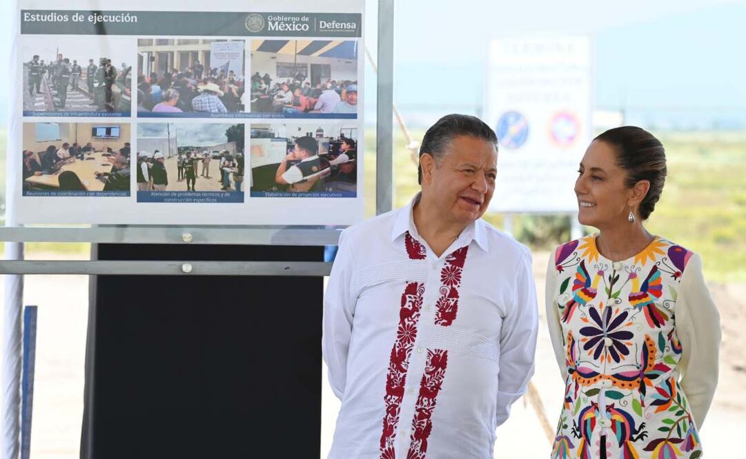 Sheinbaum anticipa que el Tren México-Pachuca se inaugurará en 2027;  conectará las entidades en una hora y 15 minutos. Foto: Presidencial