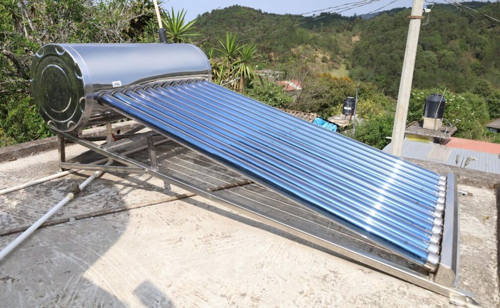 Calentador solar. Foto: Especiales