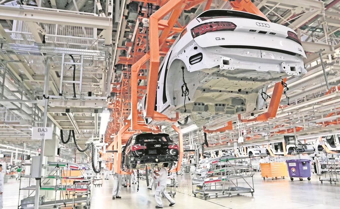 Audi informó que su planta en México operará en un solo turno, de lunes a viernes, del 18 al 29 de enero. Foto: ARCHIVO EL UNIVERSAL