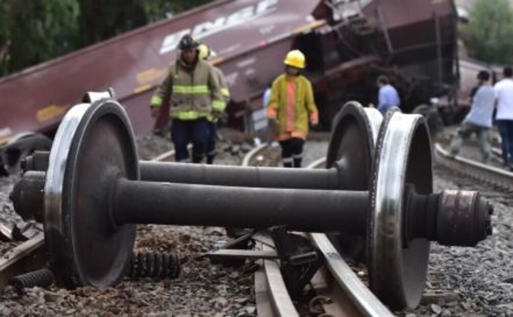 Descarrilan 15 vagones que transportaban maíz en Zacatecas 