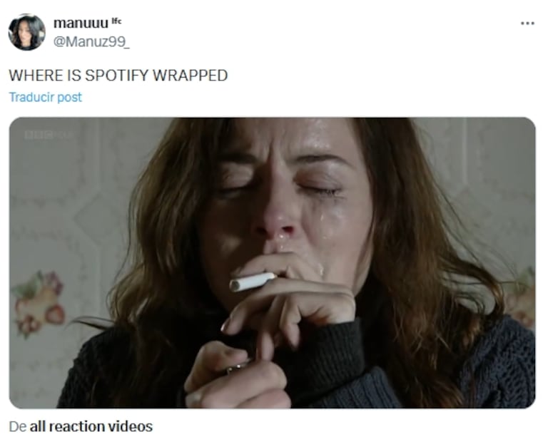 Spotify Wrapped: los mejores memes para esperar el resumen musical de la app. Fuente: X