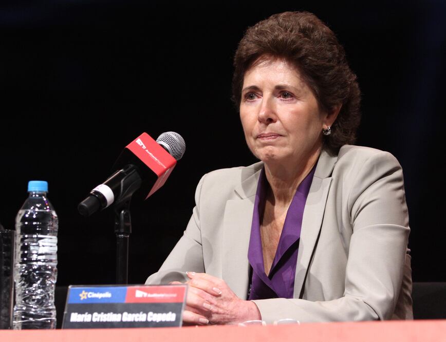 En la foto: María Cristina Cepeda, secretaria de Cultura (ARCHIVO. EL UNIVERSAL)