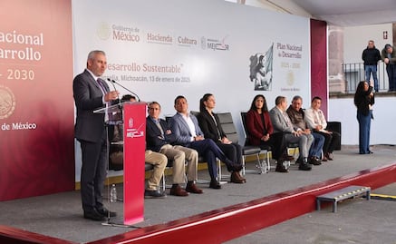 Gobernador de Michoacán inaugura el Foro de Sustentabilidad; reafirma el compromiso estatal contra la deforestación 