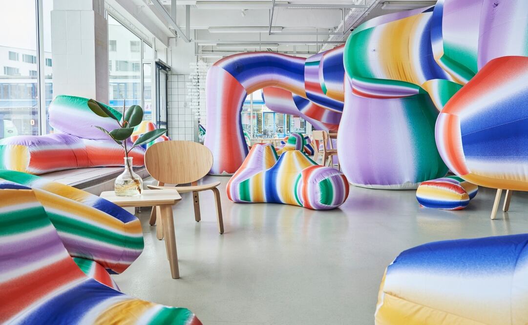 Kaleidoscopic Home, en Copenhague. Foto: Cortesía Space10