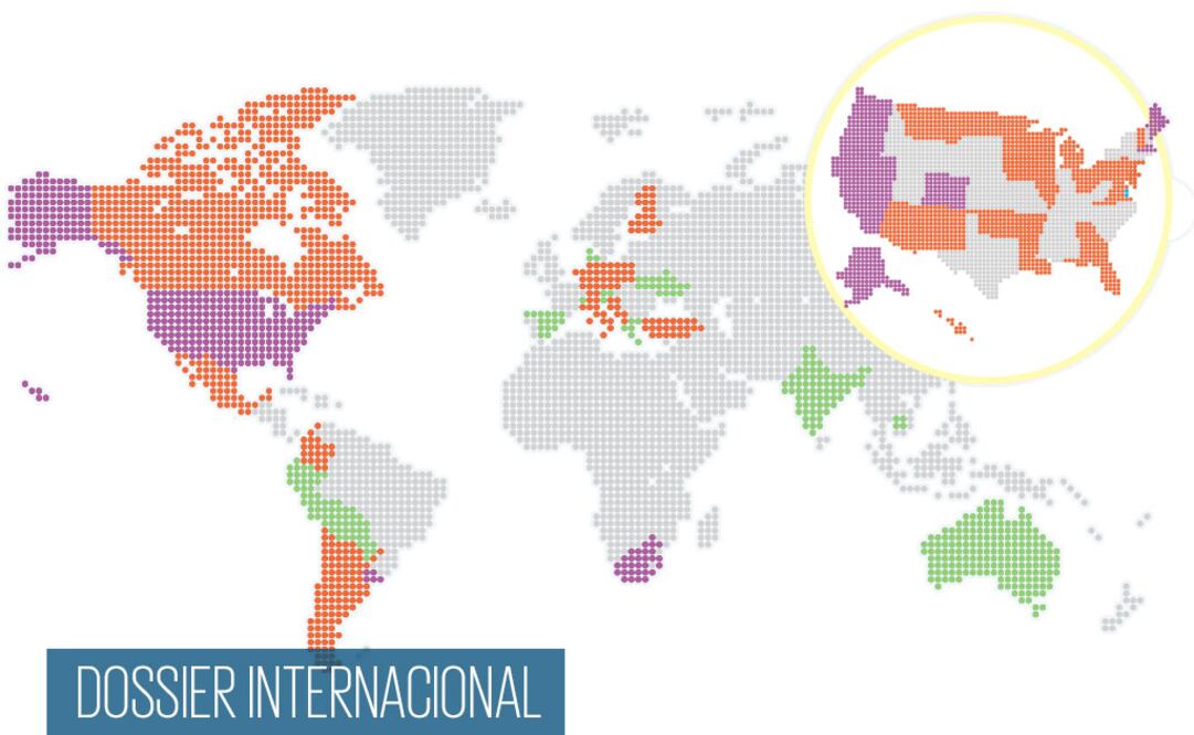 Marihuana rola por el mundo