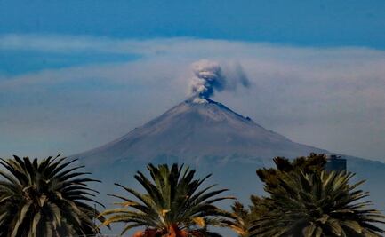 Alertan por caída de ceniza del volcán Popocatépetl en alcaldías de CDMX 