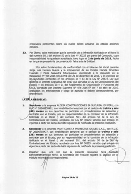 Inhabilita Perú por fallas a empresa del Paso Exprés