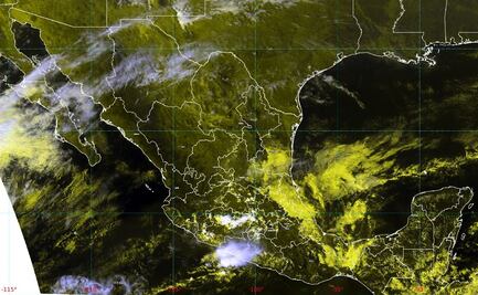 Pronostican chubascos con descargas eléctricas en el centro del país
