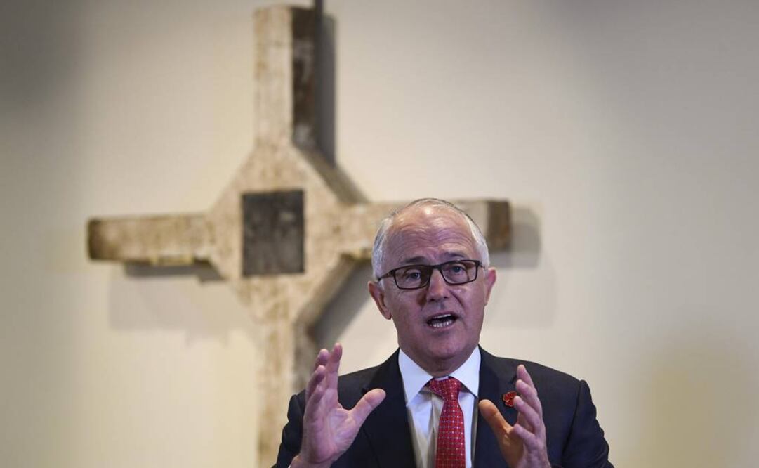 El primer ministro australiano, Malcolm TurnbulL, agradeció al gobierno vietnamita la devolución de la cruz. FOTO: EFE.