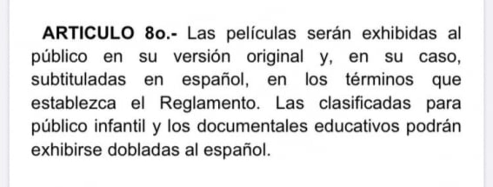 Aprueban subtítulos forzosos en películas que se exhiban en cines mexicanos