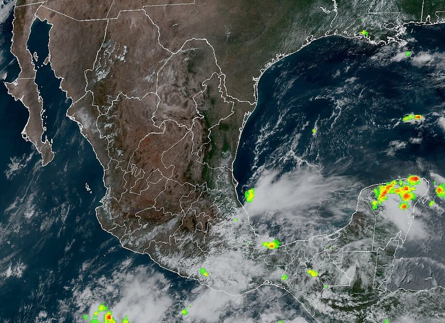 Prevén formación de depresión tropical en 48 horas en el Pacífico. Imagen: SkyAlert Storm