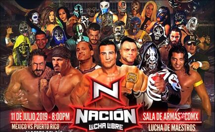 Arranca hostilidades Nación Lucha Libre 