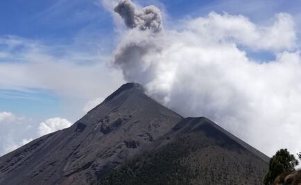 Registran aumento en actividad del volcán de Fuego en Guatemala