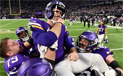 ¡Histórico! Vikings remontan una desventaja de 33 puntos ante los Colts
