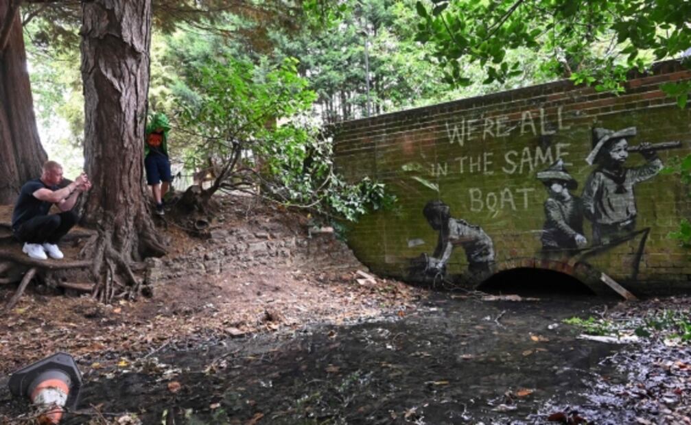 Estos son los posibles nuevos murales de Banksy