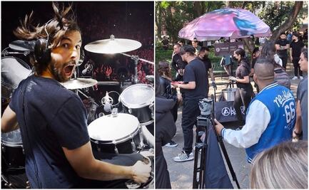 Linkin Park regala tamales previo al concierto de esta noche en el Estadio GNP