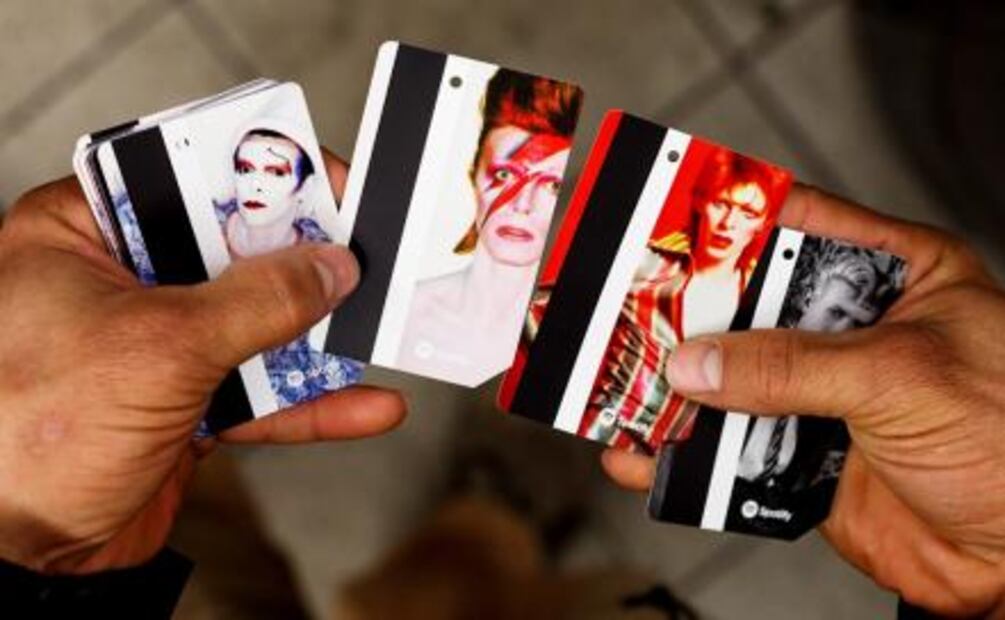 David Bowie "se aparece" en el Metro de NY