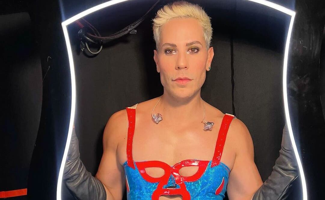 Christian Chávez, cantante de RBD, rindió homenaje a un ícono de la lucha libre mexicana