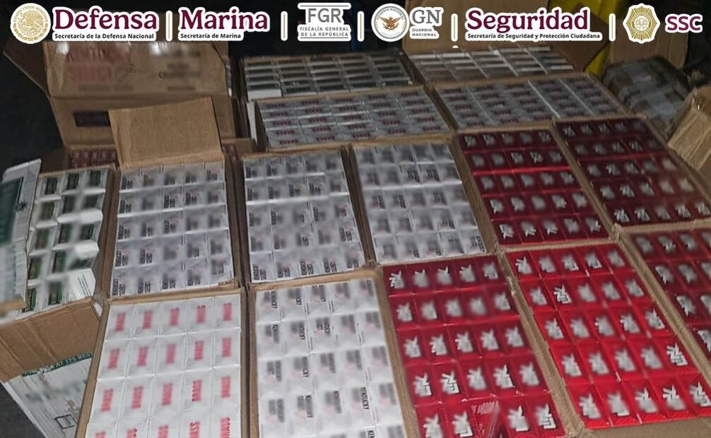 1 millón y medio de cigarros encontrados (20/02/2025). Foto: Especial