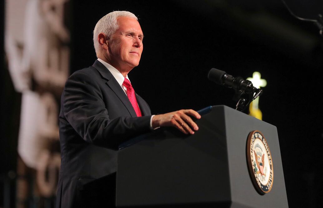 El vicepresidente de EU, Mike Pence (Foto: AP)