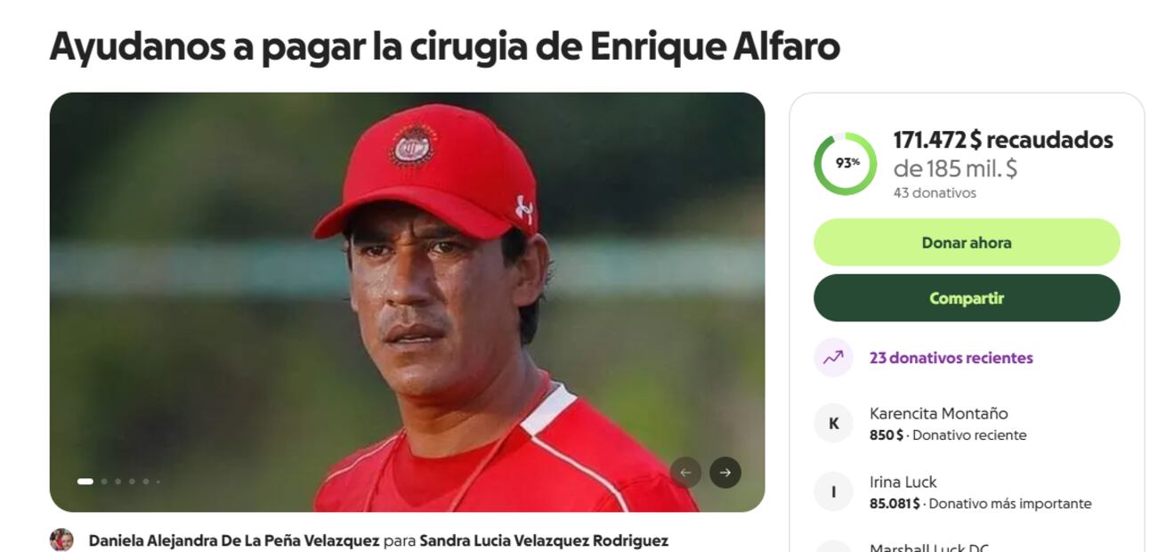 FOTO: ESPECIAL - Exfutbolista campeón con Toluca lucha contra el cáncer y pide apoyo económico para su tratamiento
