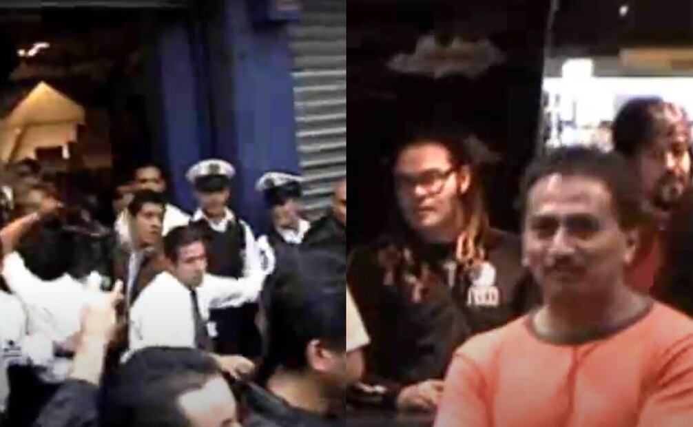 La banda paralizó las calles de la CDMX. Foto: Captura de pantalla.