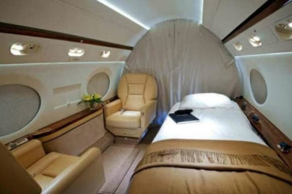 Así es el lujoso avión de Lionel Messi que Alberto Fernández rentó para viajar a México