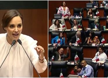 Lilly Téllez llama “súbditos del pejelagarto” a senadores de Morena; proponen demandarla