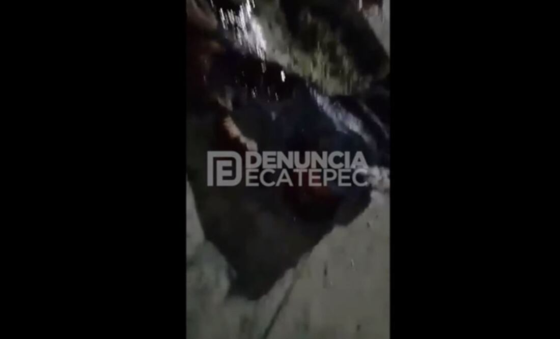 Golpean y graban a presunto asaltante en Ecatepec