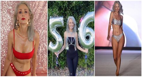 Kathy Jacobs podría ser portada de Sports Illustrated a sus 56 años 