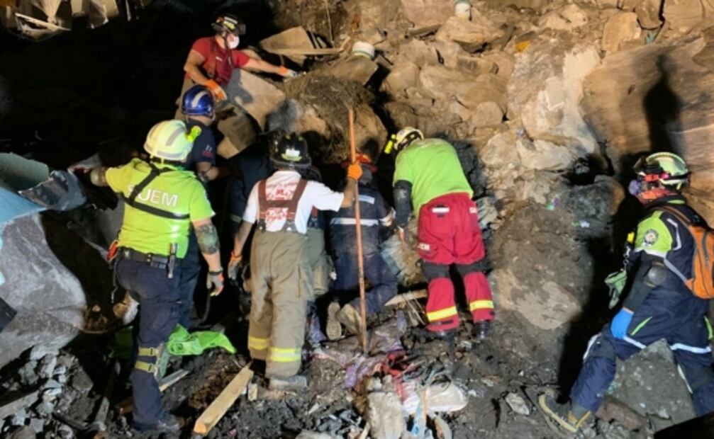 Velan a Paola y su hijo Dilan, víctimas del derrumbe en Cerro del Chiquihuite